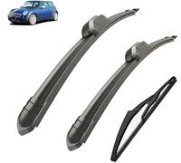 Windscreen Wipers for Mini One Cooper S D Hatch F55 F56 2013-2019, Front Rear Wiper blades Windshield Windscreen Window Brushes Set of Wiper Wiper replacement