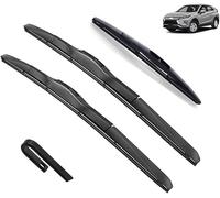 Windscreen Wipers for Mitsubishi Eclipse Cross GK GL YA 2017-2023, Front Rear Wiper blades Windshield Windscreen Window Brushes Set of Wiper Wiper replacement