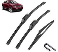 Windscreen Wipers for Nissan Juke 2010-2019 22" 14" 12", Front Rear Wiper blades Windshield Windscreen Window Brushes Set of Wiper Wiper replacement
