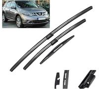 Windscreen Wipers for Nissan Murano MK2 Z51 2008-2014 26"16"12", Front Rear Wiper blades Windshield Windscreen Window Brushes Set of Wiper Wiper replacement
