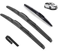 Windscreen Wipers for Nissan Note E12 MK2 2014-2019, Front Rear Wiper blades Windshield Windscreen Window Brushes Set of Wiper Wiper replacement
