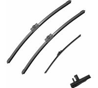 Windscreen Wipers for Skoda Octavia 2 A5 MK2 1Z 2005 2006 2007 2008 2009 2010 2011 2012 2013, Front Rear Wiper blades Windshield Windscreen Window Brushes Set of Wiper Wiper replacement