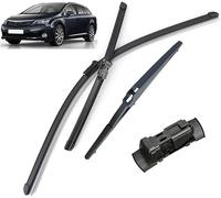 Windscreen Wipers for Toyota Avensis T270 Estate 2009-2018 26"16"12", Front Rear Wiper blades Windshield Windscreen Window Brushes Set of Wiper Wiper replacement