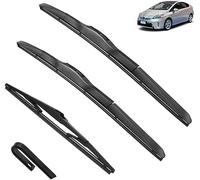 Windscreen Wipers for Toyota Prius XW20 XW30 2003-2015 2nd 3rd Gen 26" 16" 16", Front Rear Wiper blades Windshield Windscreen Window Brushes Set of Wiper Wiper replacement