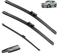 Windscreen Wipers for Volvo XC40 Recharge EV 2017-2023, Front Rear Wiper blades Windshield Windscreen Window Brushes Set of Wiper Wiper replacement