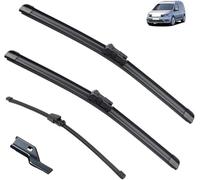 Windscreen Wipers for VW Caddy 2K 2003 - 2021, Front Rear Wiper blades Windshield Windscreen Window Brushes Set of Wiper Wiper replacement