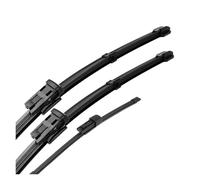 Windscreen Wipers For VW For Polo 6R Hatchback 2009-2017 Wiper LHD Front Rear Blades Set Windshield Windscreen Window 24"+16"+11" Car Wiper Blades