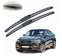 Windscreen Wipers Front Car Windshield Windscreen Wiper Blade Brushes Cutter U Type J Hook,For BMW X6 F16 2014 2015 2016 2017 Accessories