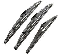 Windscreen Wipers Front + Rear Fits Renault Clio | 1998 - 2009 Model