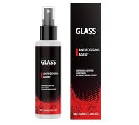 Windshield Anti Fog Spray, 100ml Window Defogger, 1.5x1.5x4.65 Inches Inside Windshield Anti Fog with Clear Vision Formula, Glass Defogger for Marine Vehicles, Car Mirrors, and Interior