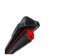 Windshield Brushes Cutter 1pc 14"15"16"17"18"19"20"21"22"24" 28" Car Front Windshield Wiper Blade 11 Layer Rubber Strip Wiper Blade J/U-Shaped Wipers Blades Wind Screen Wiper Blades(20 inch)