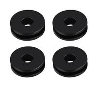 Windshield Bushing Grommets Detachable Premium Quality Motorcycle Windshield Mounting Kit for Road King Heritage Softail Black POM Material 25 x 7.5 x 8.5mm 4pcs