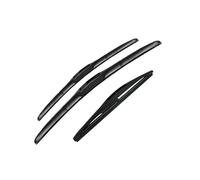 Windshield Car Front Rear Wiper Blades For Mitsubishi For Outlander 2 2006-2012 CW ZG ZH For Peugeot 4007 For Citroen For CCrosser(LHD)