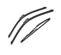 Windshield Car Front Rear Wiper Blades Soft Rubber Windscreen Wipers Auto Windshield For Fiat For Panda 169 2003-2012