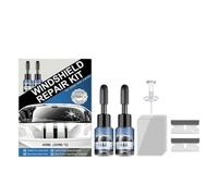 Windshield Chip Repair Kit, Car Glass Crack Repair with Nano-Fusion Resin, Professional Fix for Chips Stars Cracks, Restore Clarity & Prevent Spreading