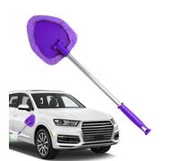 Windshield Cleaner | Adjustable Telescopic Soft Non Slip Tool,Interior Windshield Cleaner | for Family Father Friend Trunk Automotive Vehicle Indoor Garage Outdoor