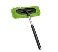 Windshield Cleaning Tool, Retractable Frost Removal Brush, Extendable Car Wash Mop with Microfiber Head for Cleaning Glass , Car Detailing, Truck SUV Van Floors, Gara