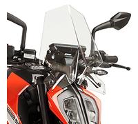 Windshield compatible with KTM 390/125 Duke 17-23 Clear Puig NG Sport