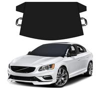 Windshield Cover for Ice and Snow | Durable Oxford Fabric | Winter Car Cover for SUV, Sedan, Coupe & Hatchback | Protection from Snow, Ice & Frost | Essential Car Winter Accessories | Medium (69"x42")