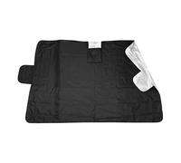 Windshield Cover - Magnetic Winter Frost Shield, Heavy Weight Fabric Guard with Mirror Side Flaps, Double Sided All Season Blanket, Ideal for SUV Truck Van Outdoor Workplace Parking