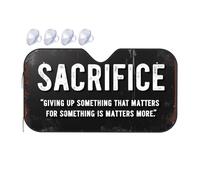 Windshield Cover Sun Shade Giving Up Something That Matters For Something Else Matters More. Car Windshield Sunshade Windshield Sunshade Sun Cover For Car Windshield(76x140cm)