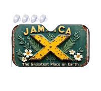 Windshield Cover Sun Shade Jamaica: The Greatest Place On Earth Car Windshield Sunshade Sun Visor For Car Windshield Car Visor(70x130cm)
