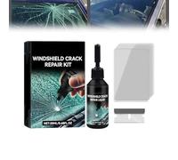 Windshield Crack Repair Kit, 2025 Upgrade Cracks Gone Glass Repair Kit, Quick Fix Car Windshield & Glass Repair Fluid, Car Glass Scratch&Chip&Cracks Repair Liquid (1PCS)