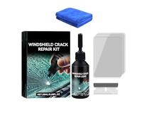 Windshield Crack Repair Kit, Glass Cracked Repair Kits for Chips & Cracks, Glass Scratch Remove Liquid for Quick Fix Windscreen, for Quick Fix Windscreen Cracks, Scratch, Chips, Nicks (1)