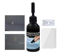 Windshield Crack Repair Kit - Glass Repair Kit, Quick Clear Finishing Fluid with Tools, Windshield Maintenance | For Professional Beginners In Mechanics