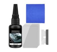 Windshield Crack repairKit,Universal Resin Strong Adhesion 30ml |, Curing, And Scraping Process Lets Any Driver Fix Chips And Restore Glass Clarity Without Special Skills, Preventing Crack Growth An