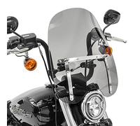 Windshield CW1 compatible with Honda Shadow VT 1100 C2/ C3 Aero, 750 C/Spirit dark smoke