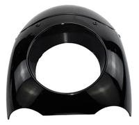 windshield deflector Motorcycle 5-3/4" Headlight Fairing Windshield 35-49MM Fork Tubes For Harley For Sportster XL 1200 883 For Dyna FXR FXD For Touring For Glide