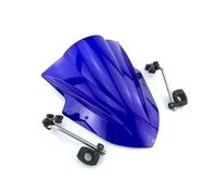 Windshield Deflectors For Suzuki For B-King GSX1300BK For Bandit 1200 1250S For GSXS750 SV1000S / Motorcycle Adjustable Wind Screen Windshield Spoiler(Blue)