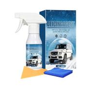 Windshield Deicer Spray - Car Windshield Defroster, Window Snow Spray | 120ml Quick Long Lasting Auto Supplies For Truck SUV Roof Winter Home Garden Outdoor Glass Camping Daily Commute Adventure Trave