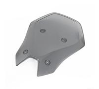 Windshield Extension for Kawasaki Z900 2025 Noise Reduce | High-impact acrylic, transparent , sturdy frame, weather resistant, long-lasting(GRAY)
