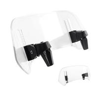 Windshield Extension - Increased Spoiler Deflector, Motorcycle Shield Panel | Adjustable Wind Noise Blocker Improves Rider Comfort Improves Aerodynamic Neck Control