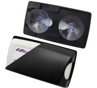 Windshield EZ Pass Holder - Super Strong Suction Cup Mount for EZ Pass, iPass & Toll Pass Transponders (Black)