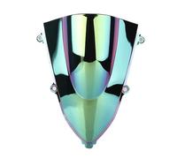 Windshield For CBR250RR 2017 2018 ABS Plastic Motorcycle Accessories For CBR 250 RR Windshield Double Bubble Windscreen Motorcycle Deflector(Iridium)