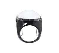 Windshield For Motorcycle Red/White Front Headlight Fairing Windshield Universal 7inch/16.5~18cm Headlamp Windscreen