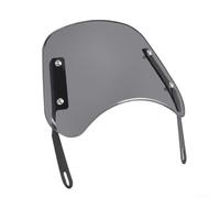 Windshield for Motorcycles, Compatible with For Kawasaki and For Honda for a Smooth Riding Experience (gray)