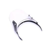 Windshield For Royal For Enfield Classic Desert Storm Bullet 500CC Interceptor Motorcycle Headlight Fairing Windshield Windscran Wind Deflector(Clear)