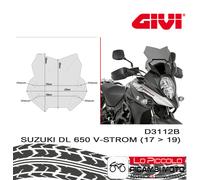 Windshield [GIVI] - Suzuki DL 650 V-Strom (2017-2018) - Code D3112B