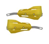 Windshield Hand Guard Motorcycle Hand Guard Handlebar Grip Shield Windproof Cover For CRF1000L Africa Twin Handle Bar Brush Protector handlebars(Yellow)
