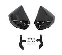 Windshield Hand Guard Motorcycle Handguards Handlebar Guards Wind Deflector Hand Guard Protecter For PCX 125 150 160 E:HEV 2021-2026 handlebars(Black)