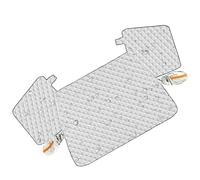 Windshield Ice Protector Cover - Thick Oxford Layer Material, Magnetic Flap Anti-Slip Grip, Blocks Frost Effectively, Easy Setup Foldable Design for Cold Weather | Snowproof Shield for Cars
