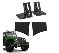 Windshield Light Bracket, Hinge Vehicle Mount, Pillar Hood Work Holder for Creative Bike Accessories Long Lasting Application Professional Adventure Supplies Daily Drive Kit Modern Accessory Unit
