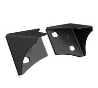 Windshield Light Mount | 2 Pieces Hinge Bracket for Rugged Terrain - Universal Bracket for LED Lighting | Use on Vehicles ATV Motocross Moto Trial Y