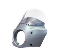 Windshield Low Fairing Deflector Customized For Harley S FXLRS 2020-2024 | Silver,11"