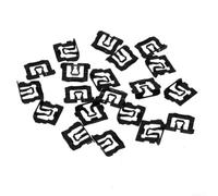 Windshield Molding Clips,Stainless Steel,20-Pack for Ford | 20 Pcs Windshield Molding Clips,Stainless Steel,Black Trim Retainers,Compatible with for ford 1964-1993