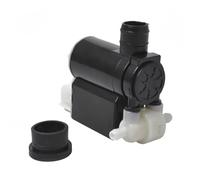 Windshield Motor Pump Compatible with Hyundai for Entourage 2007-2010 for Tucson 2005-2010 Car for Twin Outlet Windshield Washer Pump W Grommet 98510-2C100